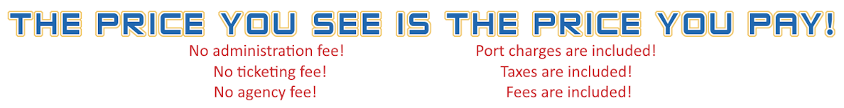 CruiseQuick Includes